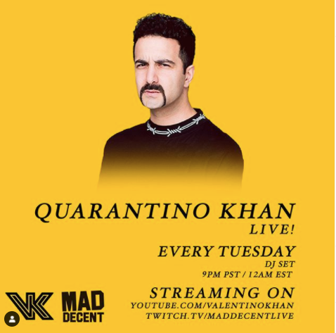 Valentino Khan Live stream 