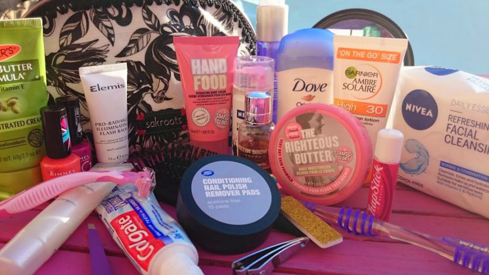 toiletries to bring to a camping festival